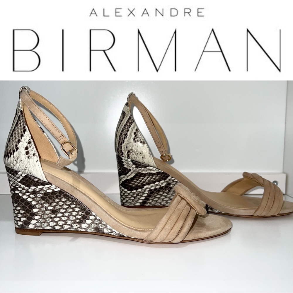 NEW Alexandre Birman Wedge Sandals